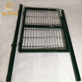 Square Tube Frame Mesh Panel Farm Metal Garden Gate with Lock